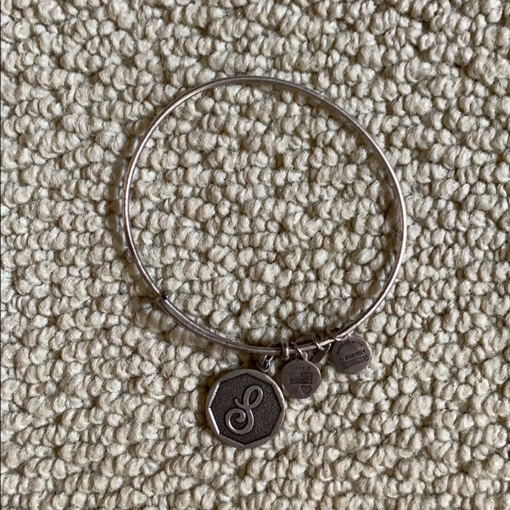 Silver Alex and ani bracelet